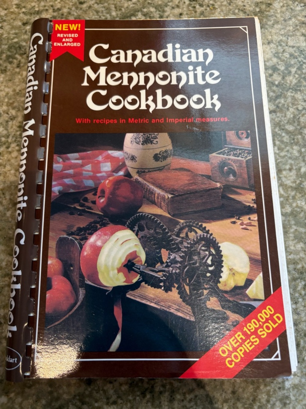 Canadian Mennonite Cookbook - Brown Cover